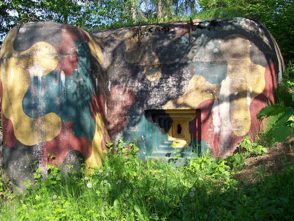 Bunkr č. 13 nad Dolním Bezděkovem. Stav v r.2005